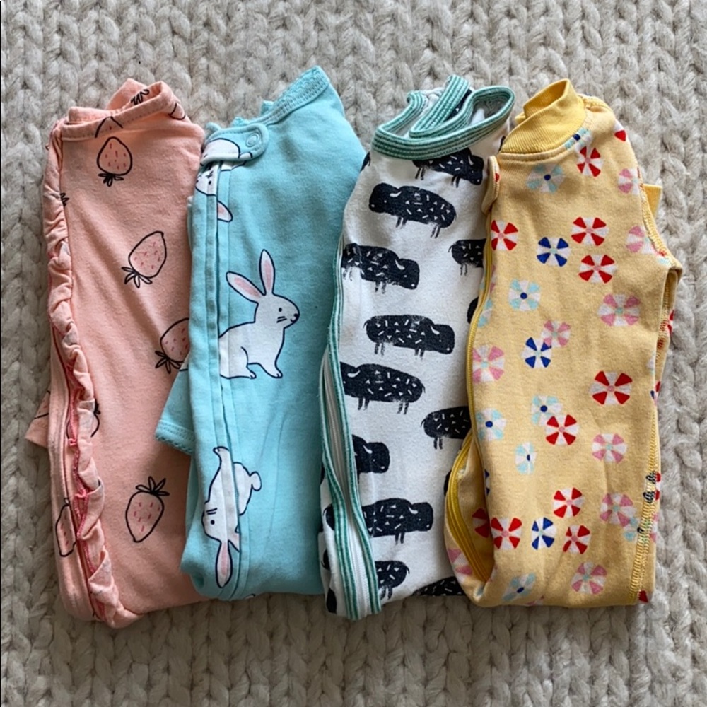 6 month Sleep Bundle - Zipper, Cotton